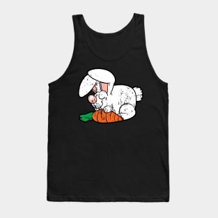 Retro Vintage Grunge Easter Bunny Tank Top